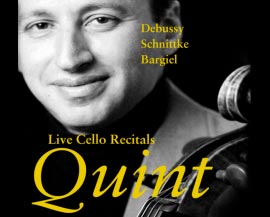 Misha Quint in Live Cello Recitals