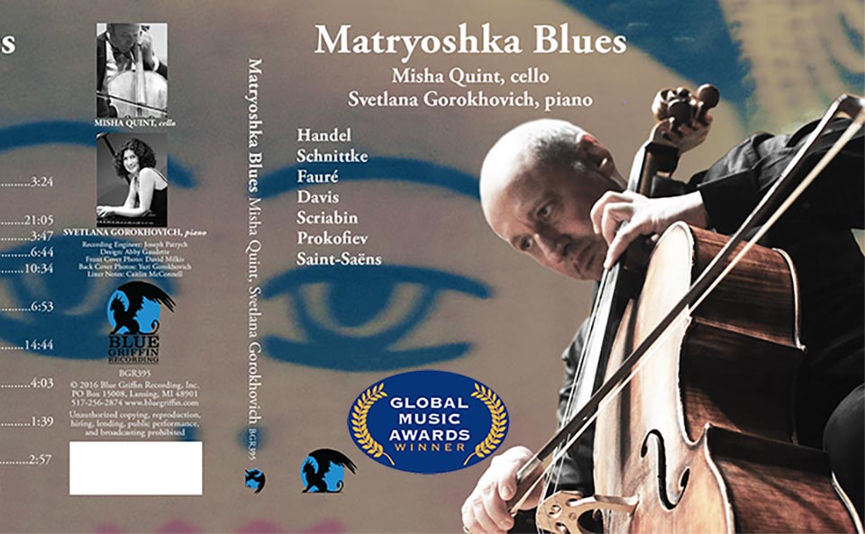 New Release: Matryoshka Blues on Blue Griffin Label: Matryoshka Blues wins Global Music Gold Medal Award in 3 Categories!