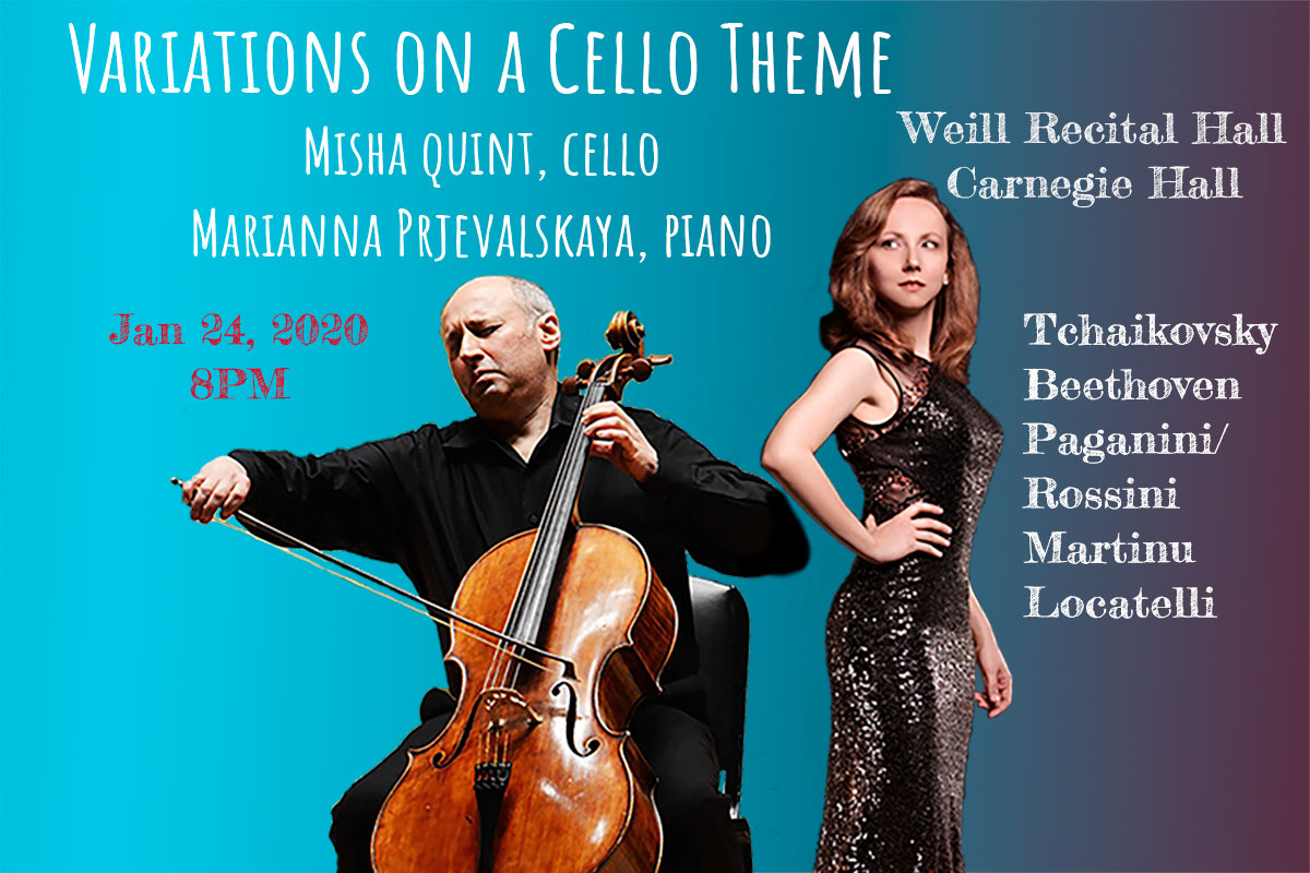 InterHarmony Concert Series Variations on a Cello Theme